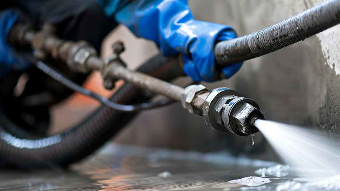 Hydro jetting service